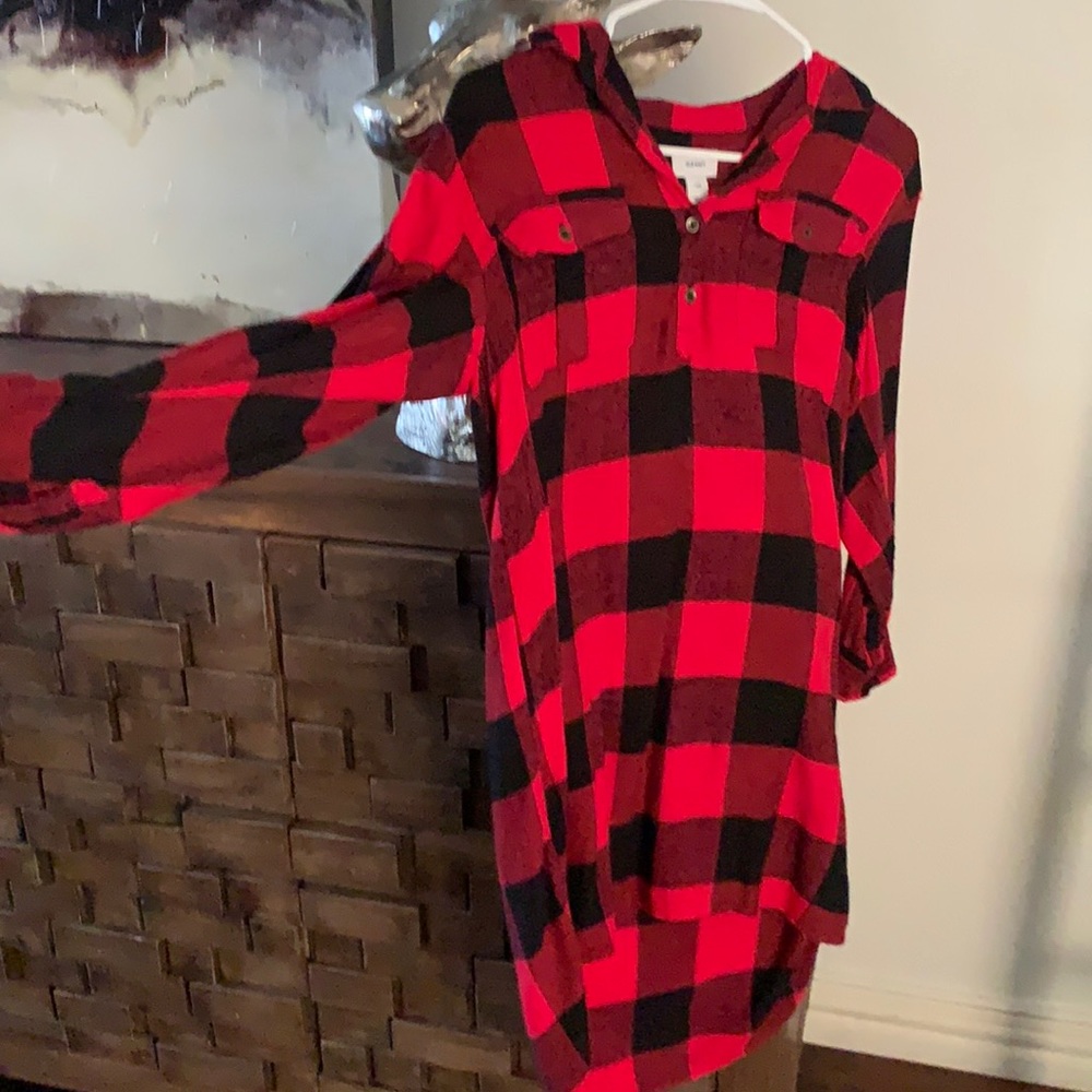 plad dress